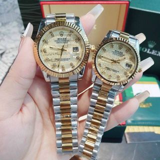 ĐỒNG HỒ ROLLEX COUPLE LOGO NEW