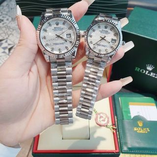 ĐỒNG HỒ ROLLEX COUPLE LOGO NEW