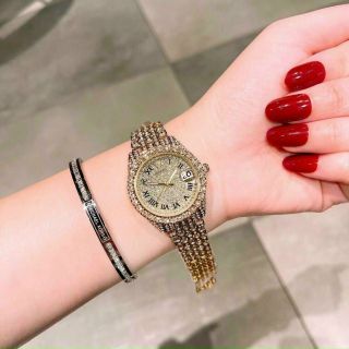 ĐỒNG HỒ ROLLEX NỮ FULL LA MÃ HOT