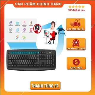 Combo Bàn Phím Chuột Không dây Máy Tính Genius Smart KM-8100 Chính Hãng Tiện lợi Siêu Bền