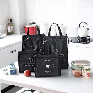 HL002-Túi đựng cơm giữ nhiệt size lớn túi vải giữ nhiệt chống thấm mang đựng hộp cơm văn phòng đồ dùng tiện ích có khóa