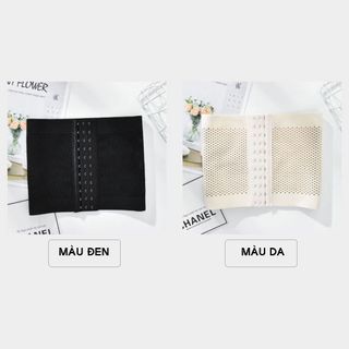 Gen đai nịt bụng định hình The Ladies eo thon giảm mỡ bụng săn chắc chống cuộn có nấc cài cho nữ