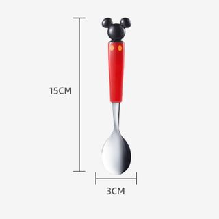 Muỗng tập ăn inox 3D Disney