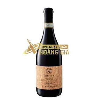 Vang Cao Cấp Đỏ Ý Amarone Simison Reserva
