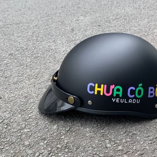 Mũ bảo hiểm nửa đầu SRT đã có bồ chưa có bồ