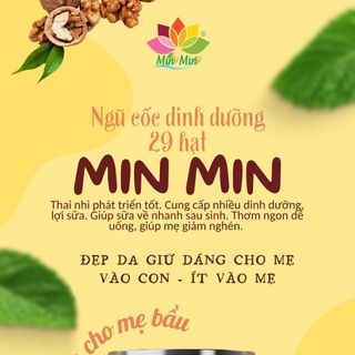 Ngũ cốc Min min chính hãng mới 29 - 30 hạt