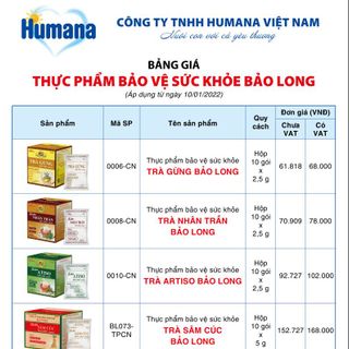 Trà túi lọc Atiso