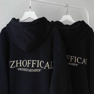 Áo khoác chất thun nỉ logo in wzhoffcal nón 2 lớp form dưới 70kg giá sỉ