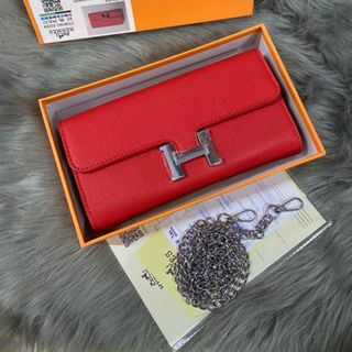 Túi xách quảng châu Clutch H.ermes khóa bạc - 07B0089 (Chuyên sỉ túi xách sll, balo, ví, thắt lưng, túi Laptop)