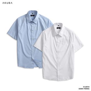 ÁO SƠ MI TAY NGẮN AKUBA 01J0510