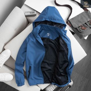 ÁO KHOÁC GIÓ NAM NỮ LÓT LƯỚI 3 KHÓA VẢI TRÁNG BẠC CHỐNG NƯỚC UNISEX CAO CẤP - CHIPXINHXK