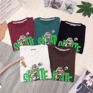 Áo thun from rộng - from vừa vải dày xịn Qc nhiều mẫu