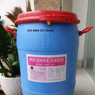 Povidone Iodine Glide Chem Ấn Độ diệt khuẩn, xử lý nước, dùng cho trại giống thuỷ sản