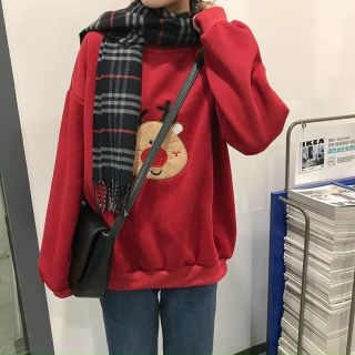 Áo sweater noel chất thun nỉ dày mịn form dưới 73kg
