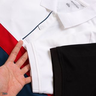 Áo thun có cổ nam cao cấp, áo cổ bẻ thời trang nam, Chất liệu: Cá sấu cotton 4 chiều size từ 65kg - 95kg