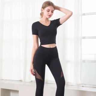 Set dài croptop (Hàng nhặt) Đồ Thể Thao Siêu Đẹp Giá Sỉ, Hàng Đẹp