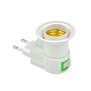 PHÍCH CẮM ĐUÔI ĐÈN E27 CÓ CÔNG TẮC giá sỉ