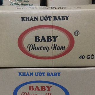 Khăn giấy ướt Phương Nam bịch lớn 80 tờ - Thùng 40 gói - Có Hương và Không Hương