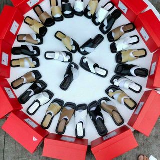 Dép nữ quai ngang da mềm siêu hot mang cực êm chân K536