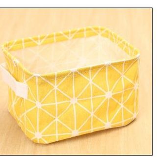 Giỏ vải đựng đồ cá nhân văn phòng xinh xắn, Hộp vải mini đựng quần áo đồ lót đồ chơi đa năng đồ tiện dụng