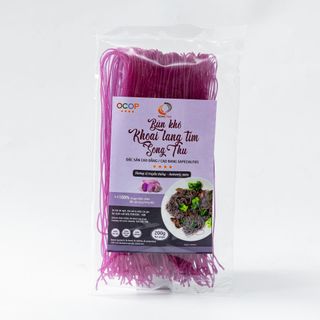BÚN KHÔ KHOAI LANG TÍM