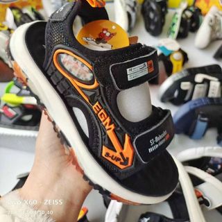 Sandal trẻ em quai ngang dán đi học giá xưởng K532