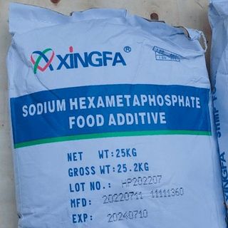 Sodium Hexametaphosphate | SHMP | E452i |Natri Hexametaphosphat - Xingfa China bao 25kg