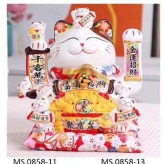 ( SẴN SL SÀI GÒN ) MÈO THẦN TÀI VẪY TAY NĂNG LƯỢNG , PIN VÀ SẠC. NHIỀU SIZE