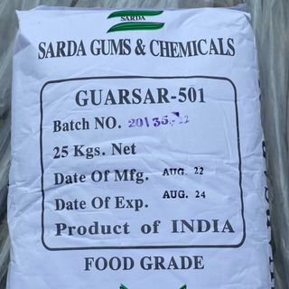 Phụ gia tạo nhầy nhớt Guar Gum | E412 | Guar Gum Ấn Độ