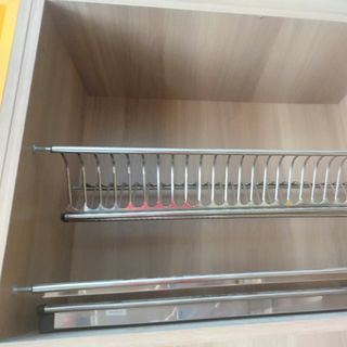 Kệ bát đĩa cố định chữ V 2 tầng TaKing