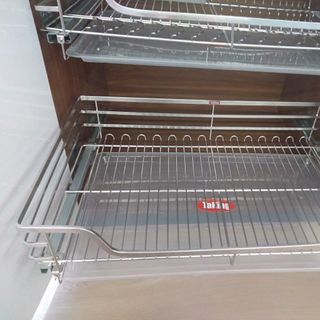 Kệ xoong nồi nan dẹt SUS304 cao cấp TaKing