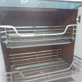 Kệ xoong nồi nan dẹt SUS304 cao cấp TaKing
