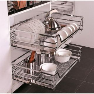 Kệ xoong nồi nan dẹt SUS304 cao cấp TaKing