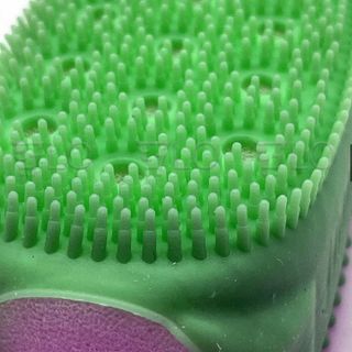Bông Tắm Silicon Tạo Bọt Massage Hình Chuột Cute Tẩy Da Chết 2 Mặt - bông tắm chuột giá sỉ