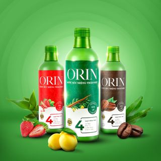 NƯỚC SÚC MIỆNG THẢO MỘC ORIN 500ml - BẢO VỆ RĂNG MIỆNG TOÀN DIỆN CHO CẢ GIA ĐÌNH giá sỉ