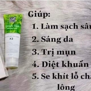 Sửa rửa mặt trà xanh x2