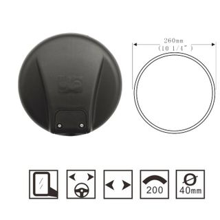 Kiếng Chiếu Hậu chính hãng Shiliduo SL-665
