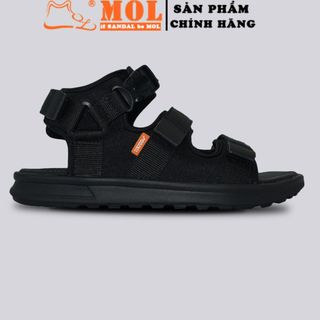 Sandal nam nữ unisex Vento 3 quai ngang NB03BB màu đen giá sỉ