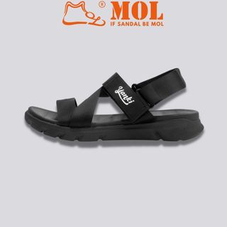 Sandal nam Yanki quai chữ Z mã số YY021BB màu đen full giá sỉ