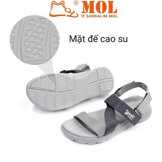 Sandal nam Yanki quai chữ Z mã số YY021G màu xám giá sỉ