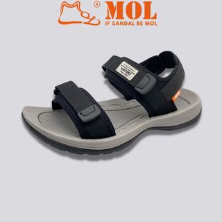 Giày sandal nam Vento 2 quai ngang SD7939B màu đen giá sỉ