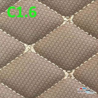 [PHỤ LIỆU MAY] Da carbon 1 chỉ lót sàn 5D dành cho xe ô tô DÀY 10MM; dùng may sàn ô tô