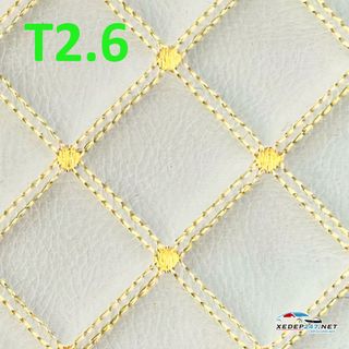 [PHỤ LIỆU MAY] Da thường 2 chỉ lót sàn 5D dành cho xe ô tô DÀY 10mm; dùng may sàn ô tô