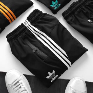 Quần jogger 𝔸𝔻𝕀𝔻𝔸𝕊, quần dài thể thao phối sọc | Xưởng may quần áo thun - thể thao Big Sport giá sỉ