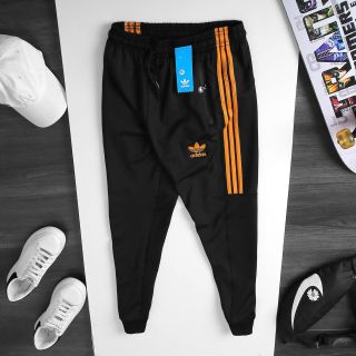 Quần jogger 𝔸𝔻𝕀𝔻𝔸𝕊, quần dài thể thao phối sọc | Xưởng may quần áo thun - thể thao Big Sport