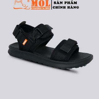 Sandal nam nữ unisex Vento 2 quai ngang NB01BB màu đen giá sỉ