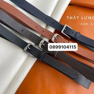 Dây thắt lưng bản nhỏ dành cho nam cả nữ