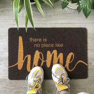 Thảm lau chùi chân nhập khẩu vòng lụa  kích thước 40x60cm