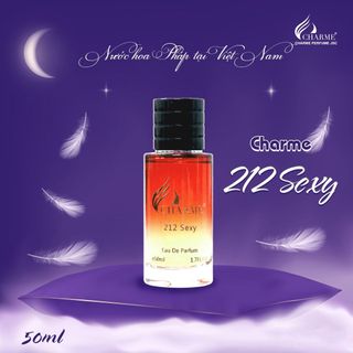 Nước Hoa Nam CHARME 212 SEXY Phong Cách Lịch Lãm Cuốn Hút Lưu Hương Lâu 50ml