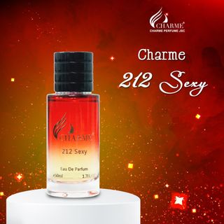 Nước Hoa Nam CHARME 212 SEXY Phong Cách Lịch Lãm Cuốn Hút Lưu Hương Lâu 50ml